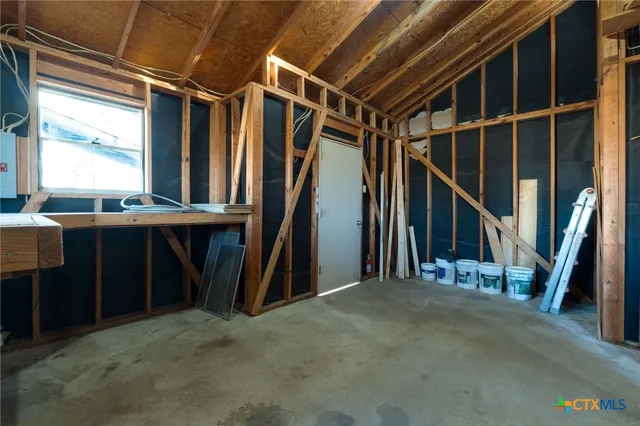 a backyard of a house