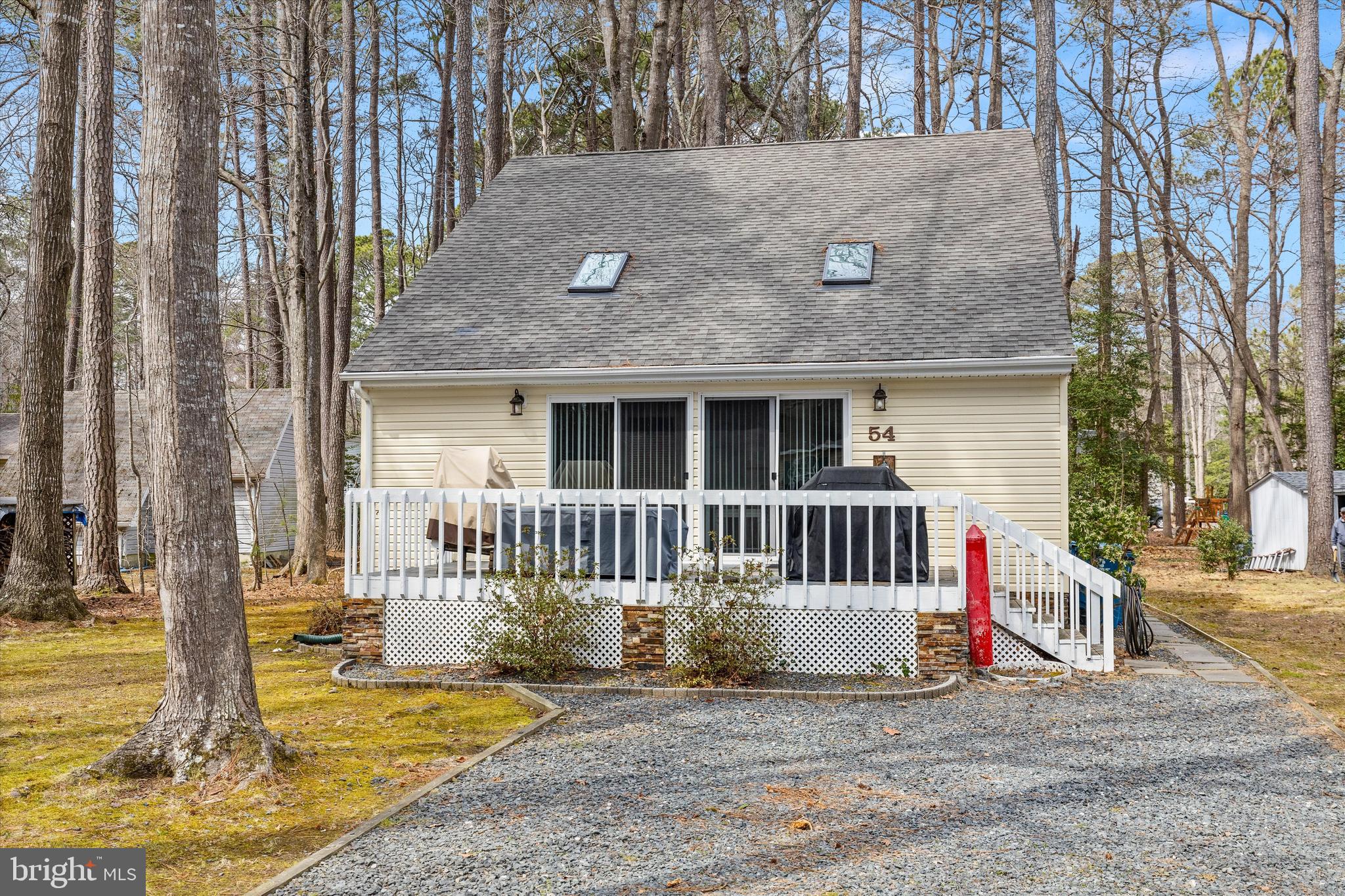 54 Moonraker Road Ocean Pines, MD 21811 - Photo 1 of 32 a view of a house with a outdoor space