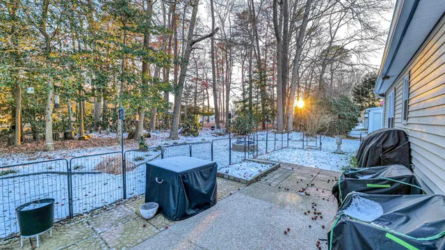 a view of outdoor space and patio