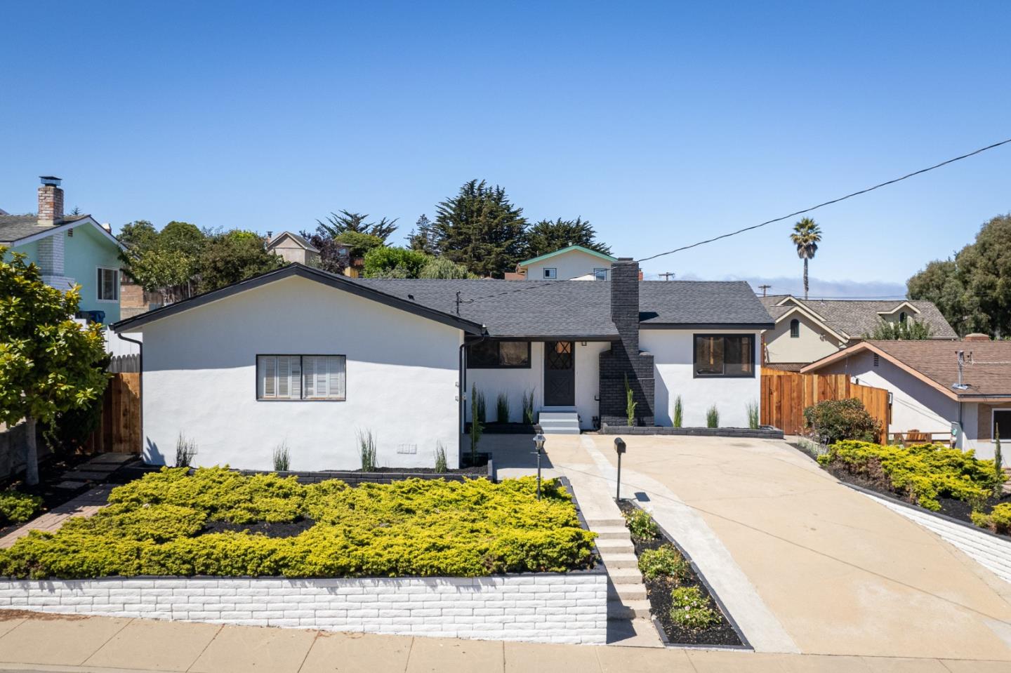 1055 Tweed Street Seaside, CA 93955 - Photo 24 of 33 front view of house with a yard