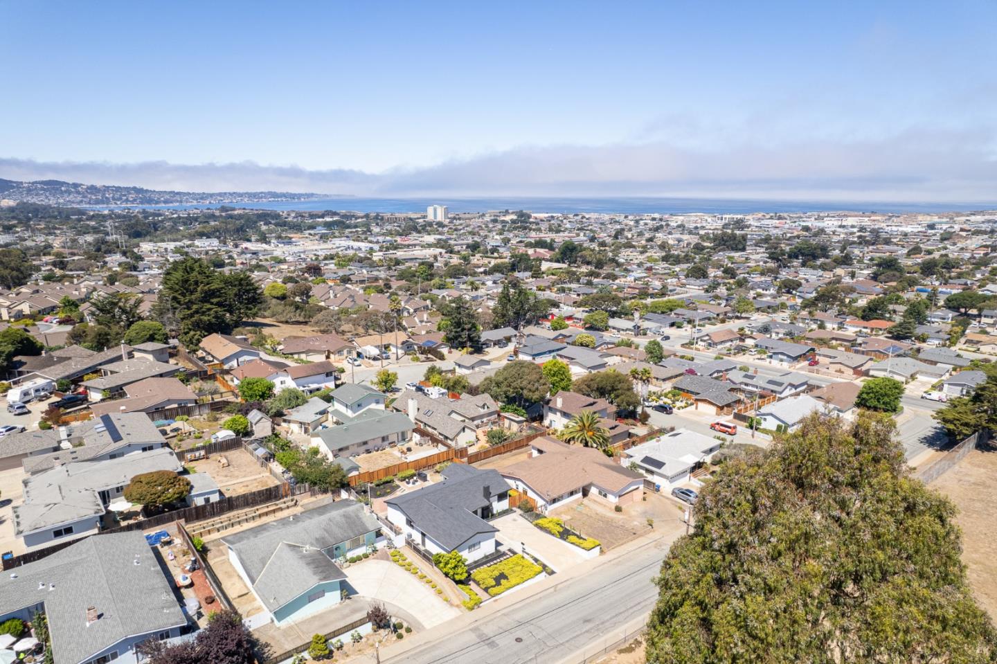 1055 Tweed Street Seaside, CA 93955 - Photo 25 of 33 an aerial view of a city with lots of residential buildings