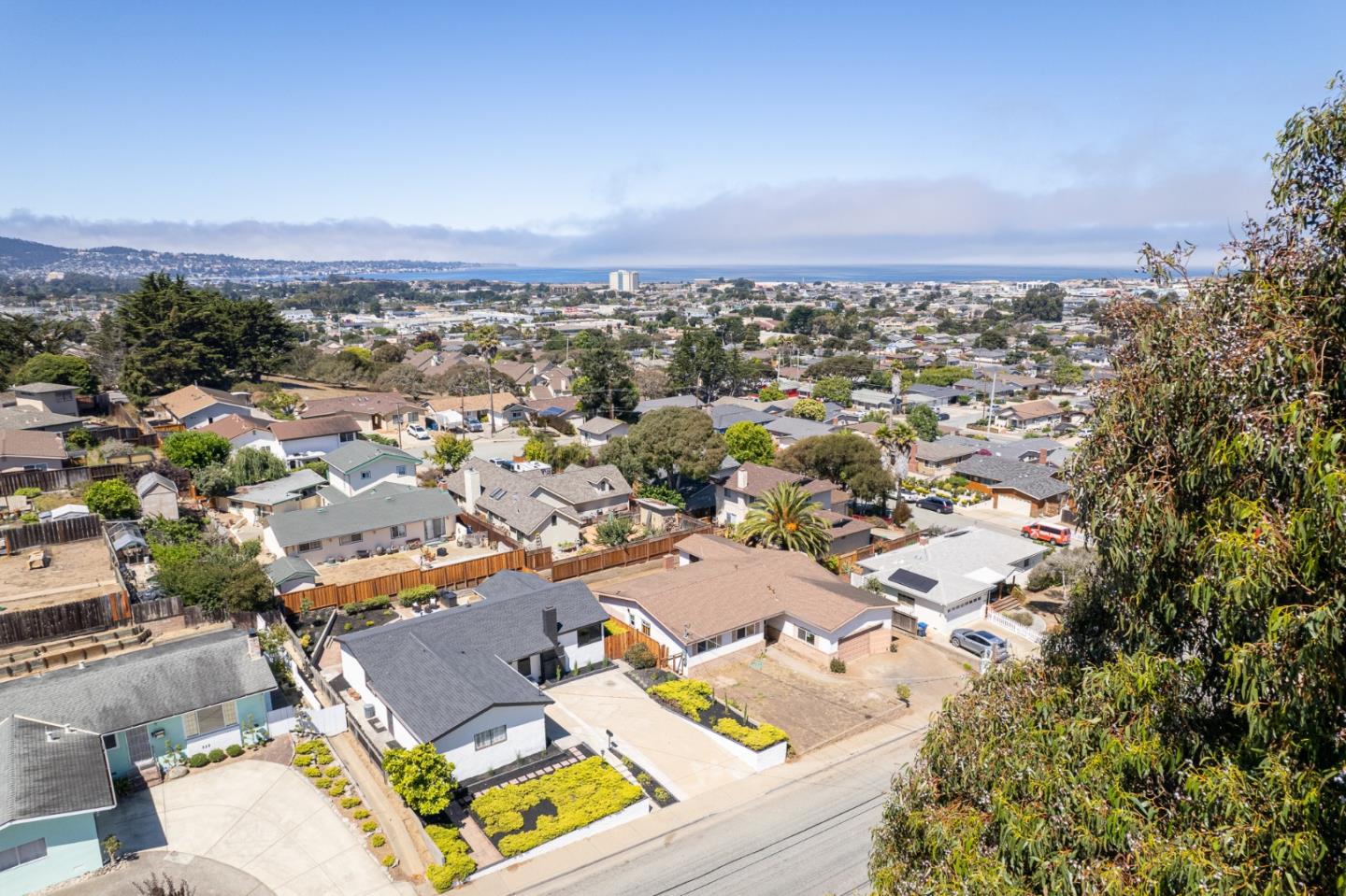 1055 Tweed Street Seaside, CA 93955 - Photo 26 of 33 an aerial view of a city with lots of residential buildings