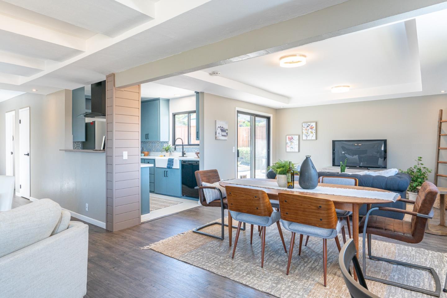 1055 Tweed Street Seaside, CA 93955 - Photo 4 of 33 a view of a dining room with furniture window and wooden floor