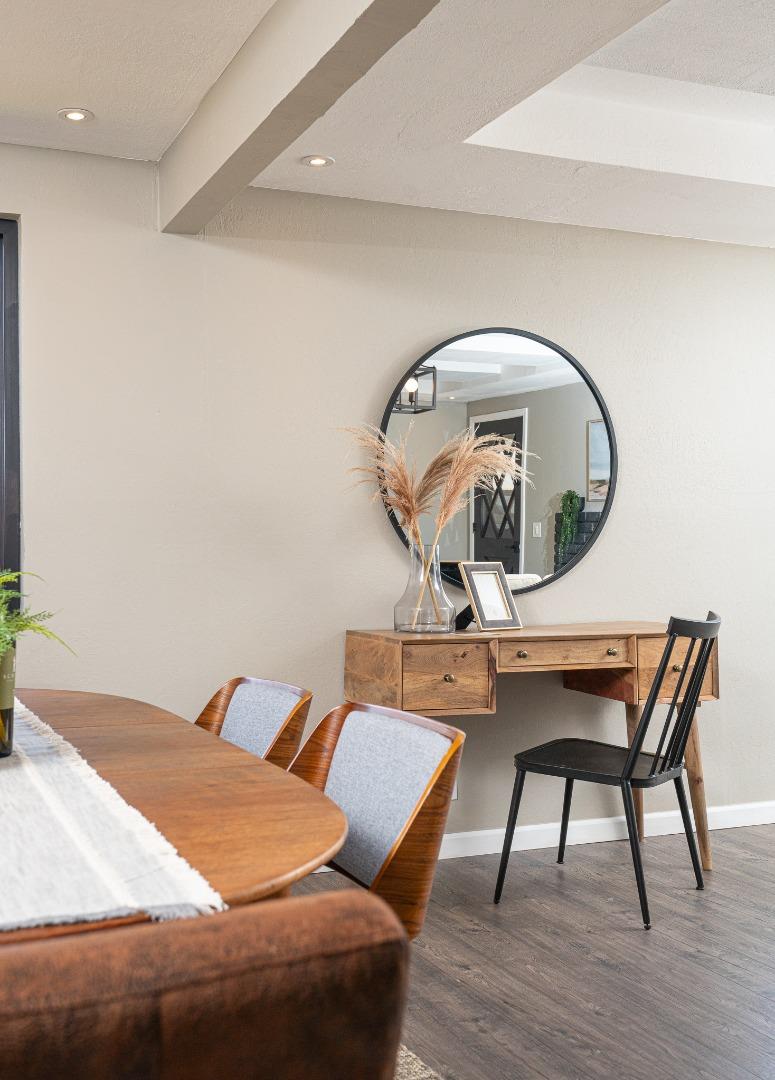 1055 Tweed Street Seaside, CA 93955 - Photo 10 of 33 a view of a dining room with furniture and wooden floor