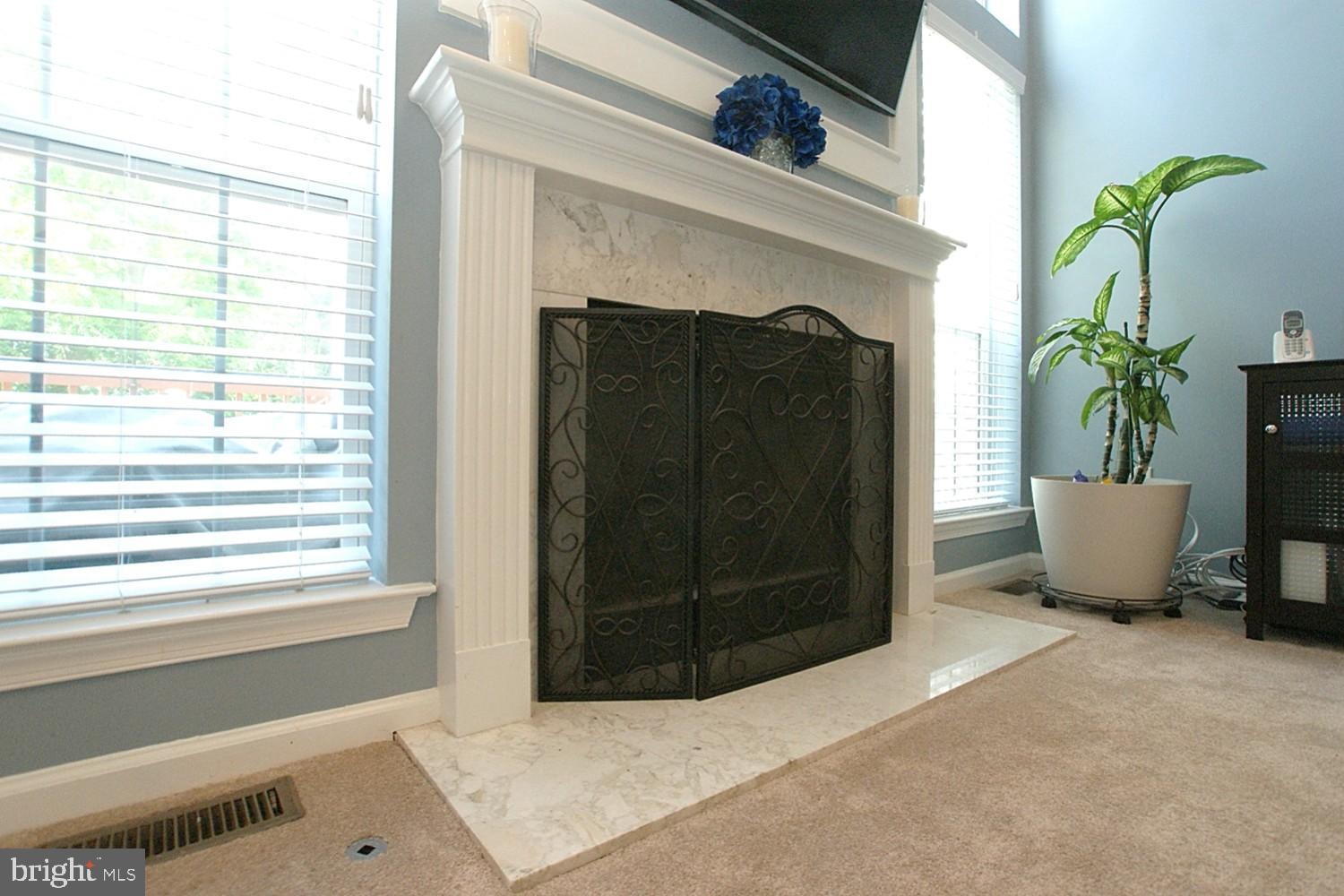 11 Windingbrook Road Bordentown, NJ 08505 - Photo 22 of 73 Family Room Marble Fireplace