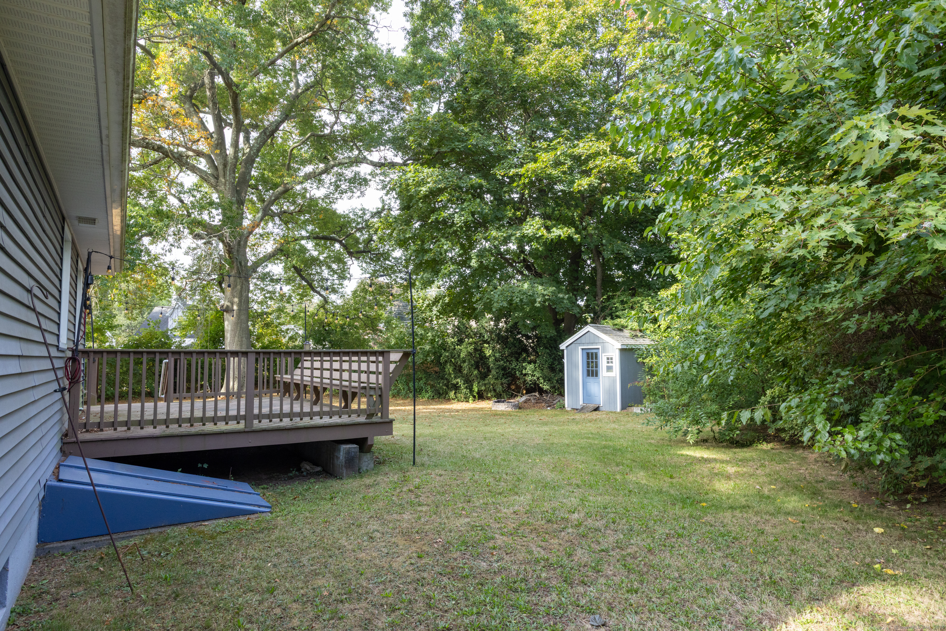 80 Noble Street Hamden, CT 06514 - Photo 21 of 22 a view of a bench in backyard of house