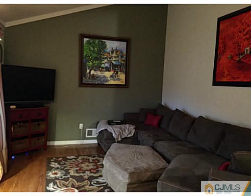 21 Albemarle Road Colonia, NJ 07067 - Photo 14 of 22 a living room with furniture and a flat screen tv
