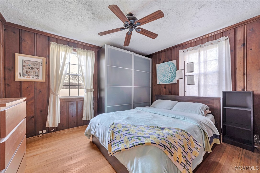 1908 Seddon Road Richmond, VA 23227 - Photo 20 of 34 First floor Bedroom with original knotty pine wal