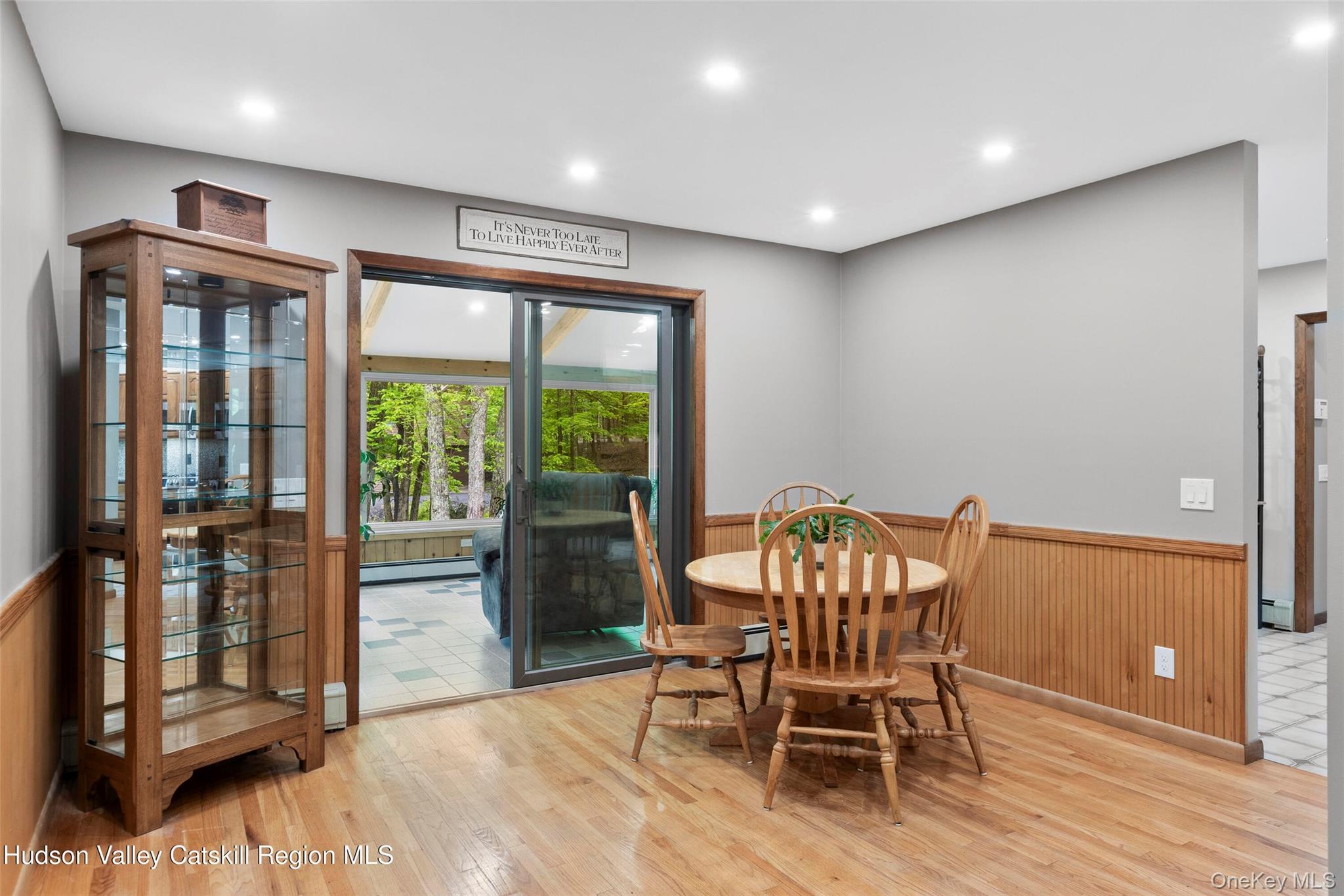 48 Deer Park Road Cairo, NY 12473 - Photo 8 of 33 a dining room with furniture and wooden floor