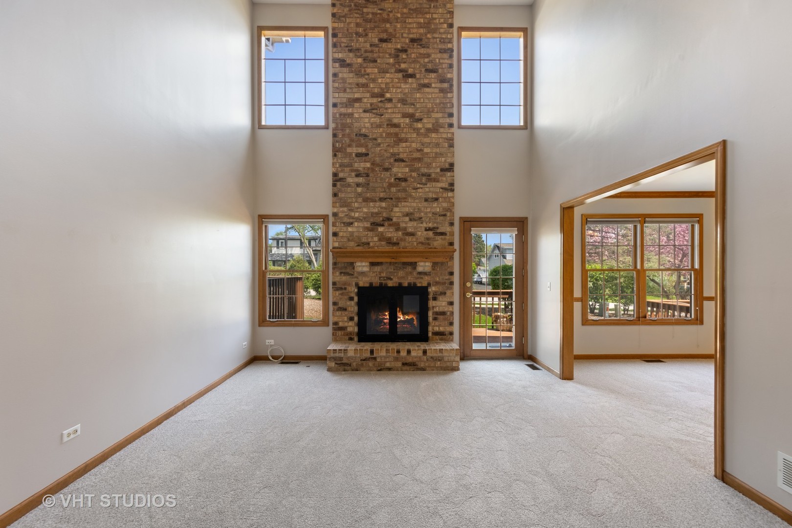 S023 Quail Run Court Winfield, IL 60190 - Photo 10 of 25 a view of a livingroom with a fireplace