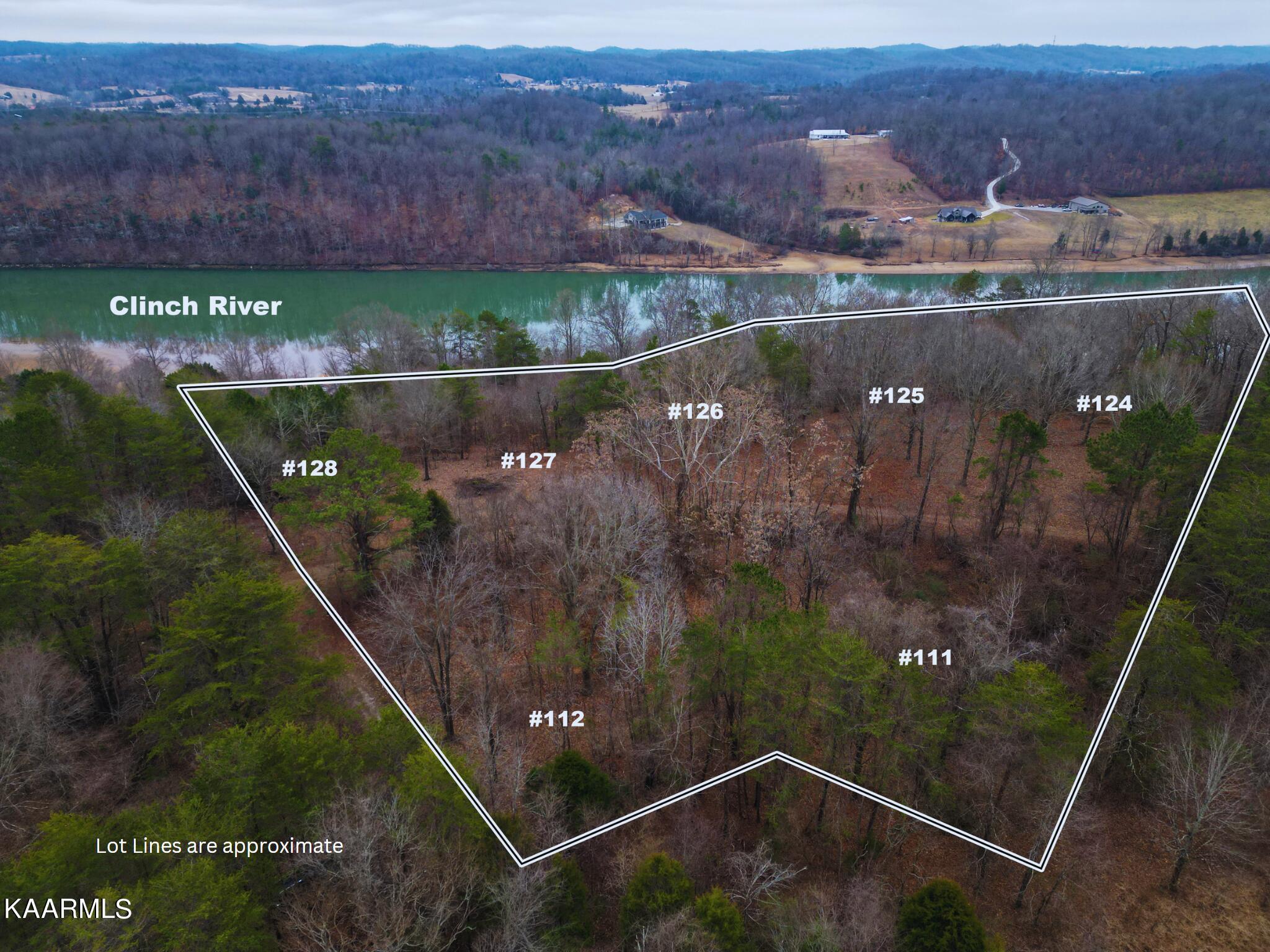 Settlers Road Harriman, TN 37748 - Photo 3 of 12 Lot Lines next to Clinch River