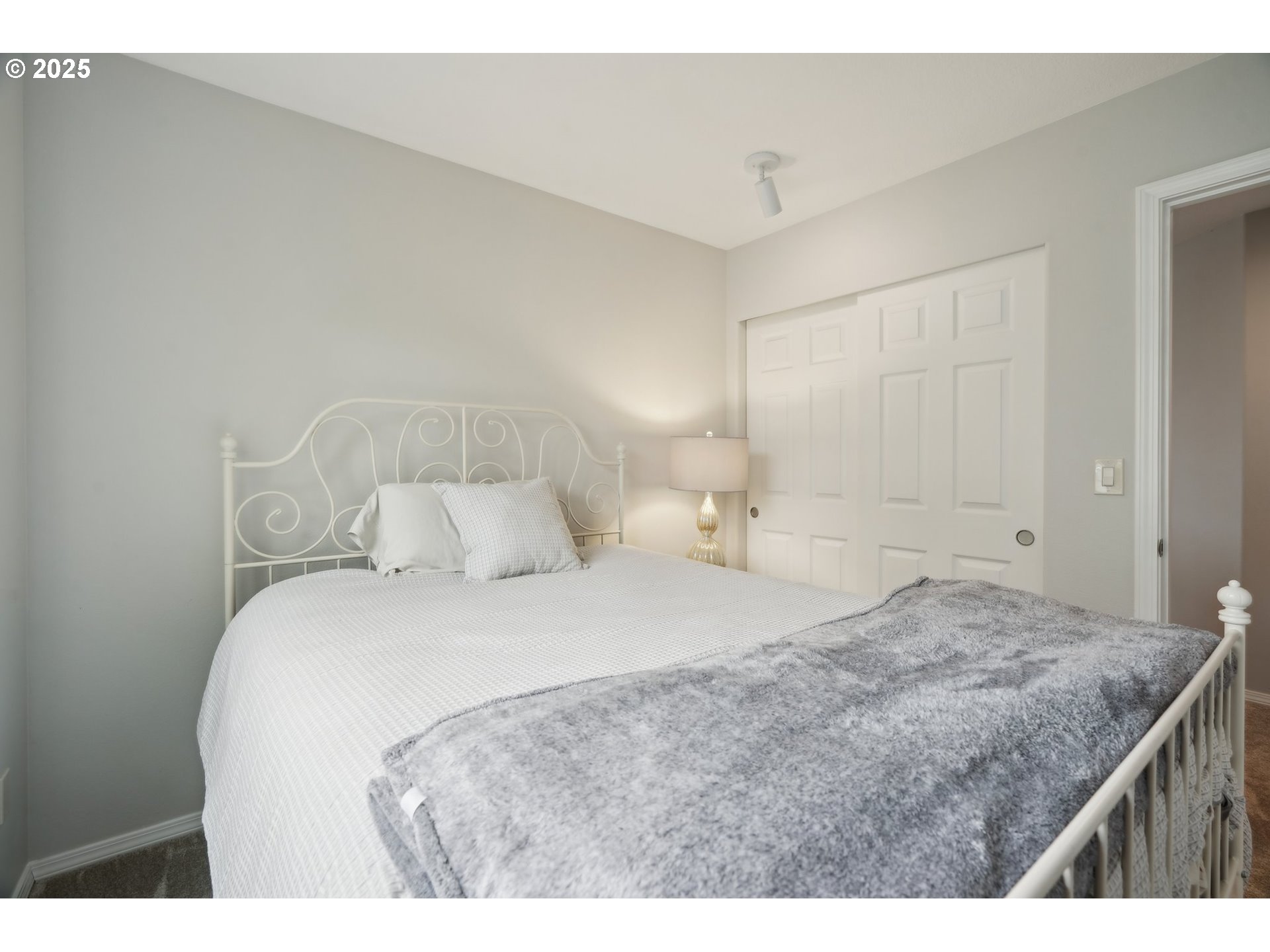 4709 Southeast Antelope Hills Gresham, OR 97080 - Photo 36 of 48 a bedroom with a bed and a cabinets