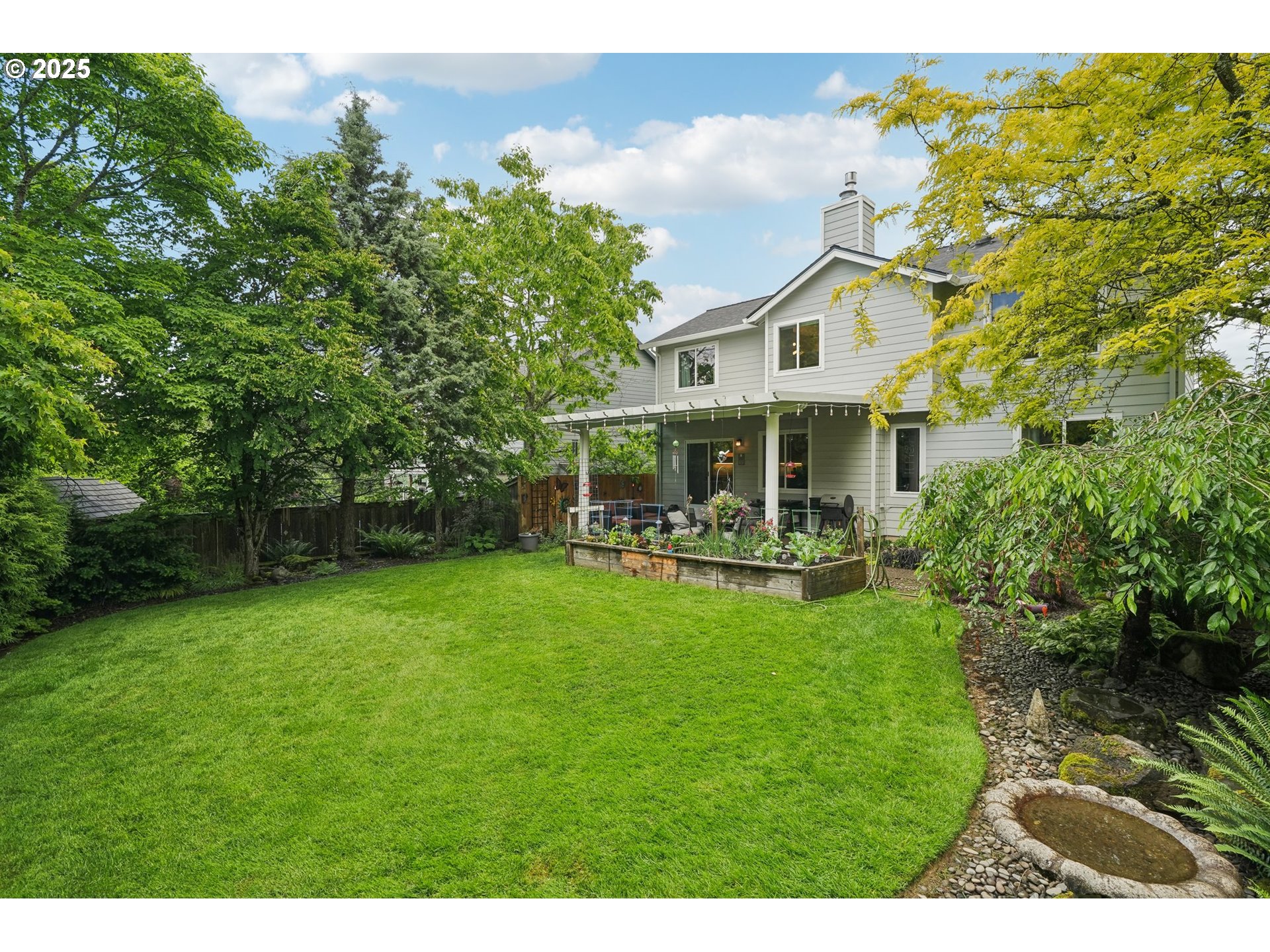 4709 Southeast Antelope Hills Gresham, OR 97080 - Photo 46 of 48 a front view of a house with swimming pool having outdoor seating