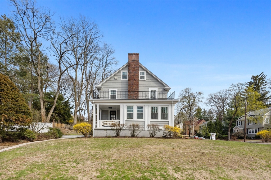 26 Holman Road Newton, MA 02466 - Photo 2 of 33 a view of a house with a yard