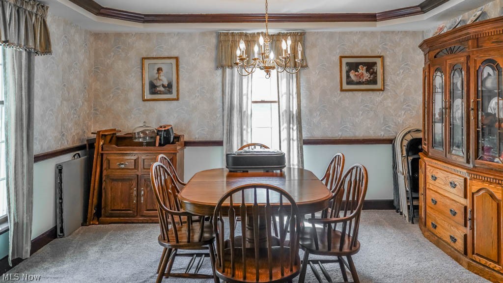 842 Dunning Road Canal Fulton, OH 44614 - Photo 10 of 35 Formal dining room with crown molding.