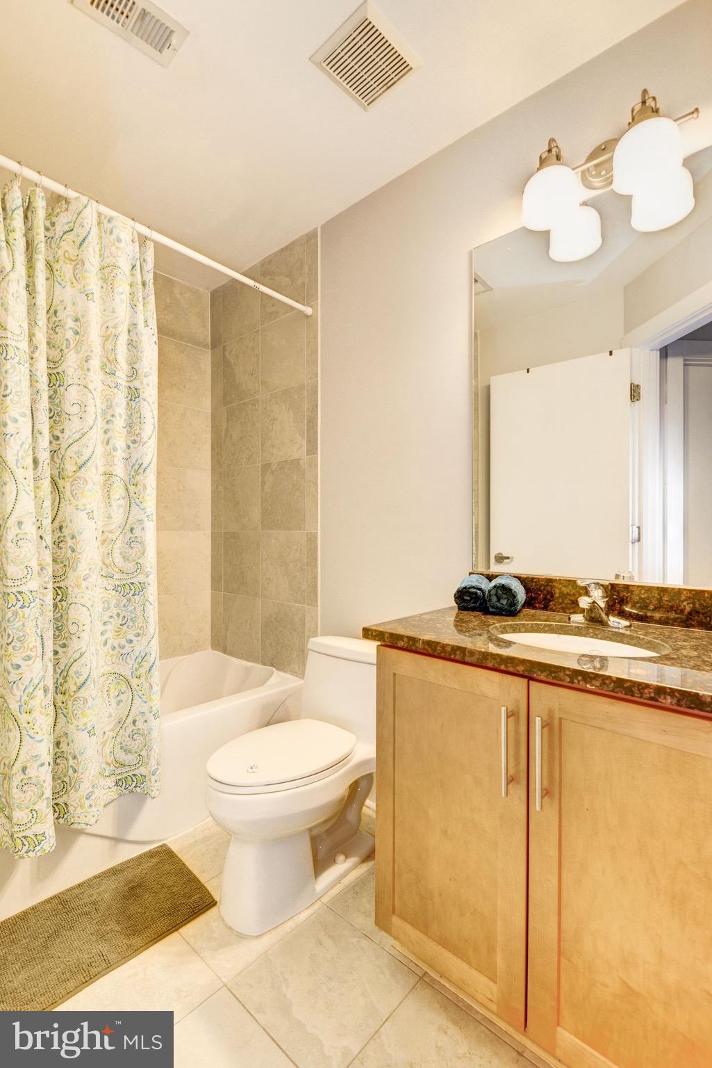 1309 Park Road Northwest, Unit 301 Washington, DC 20010 - Photo 14 of 23 Guest bath provides relaxing tub