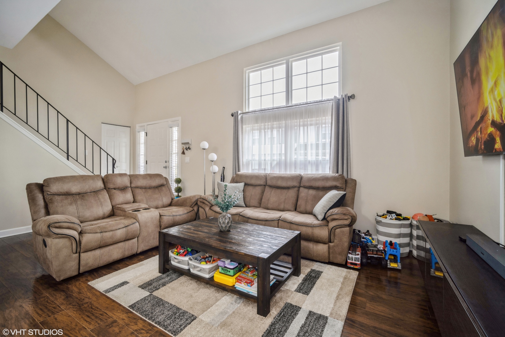 223 Butternut Lane Streamwood, IL 60107 - Photo 4 of 11 a living room with furniture and wooden floor