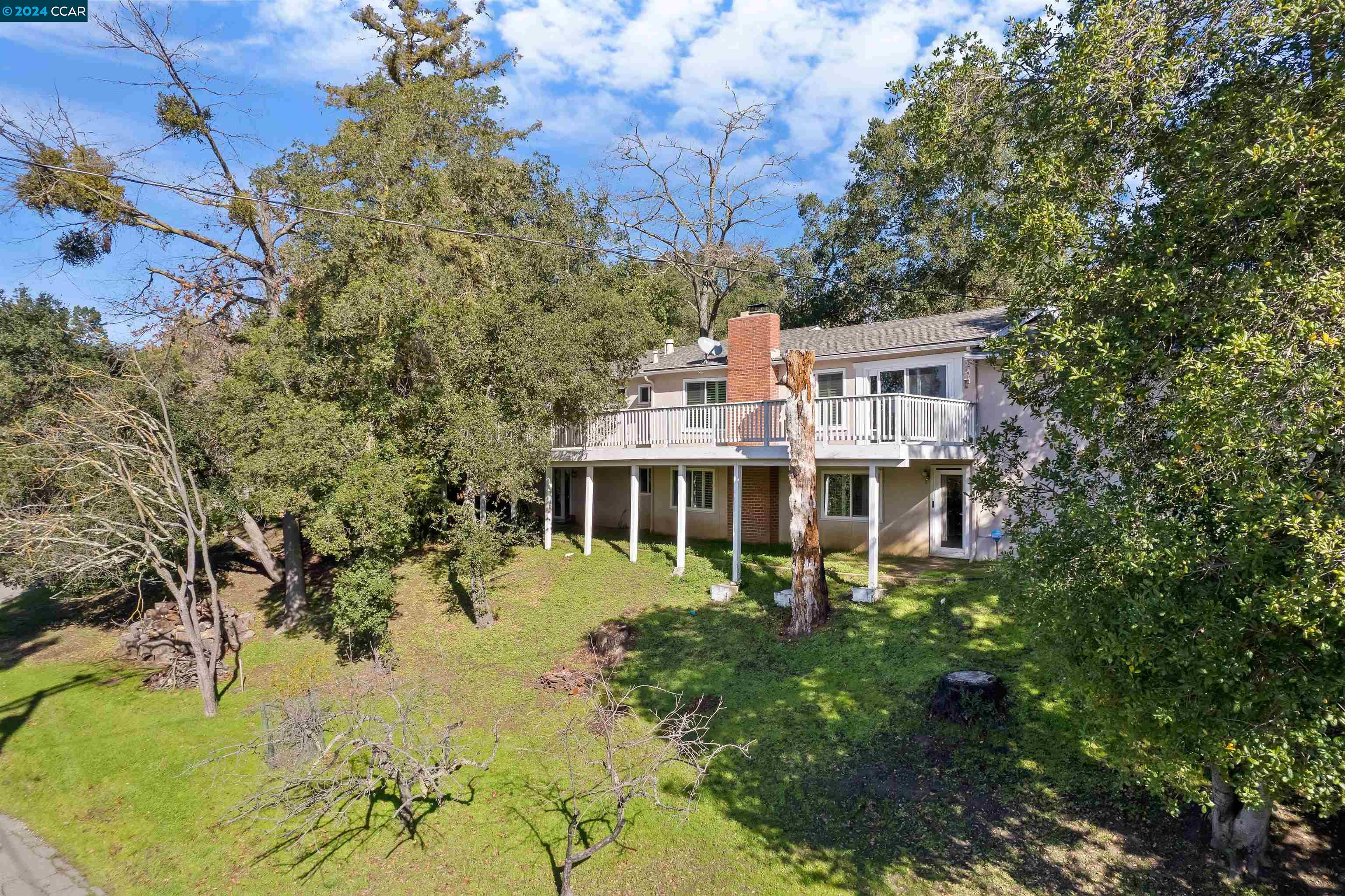 829 Las Trampas Road Lafayette, CA 94549 - Photo 1 of 1 a aerial view of a house with a yard