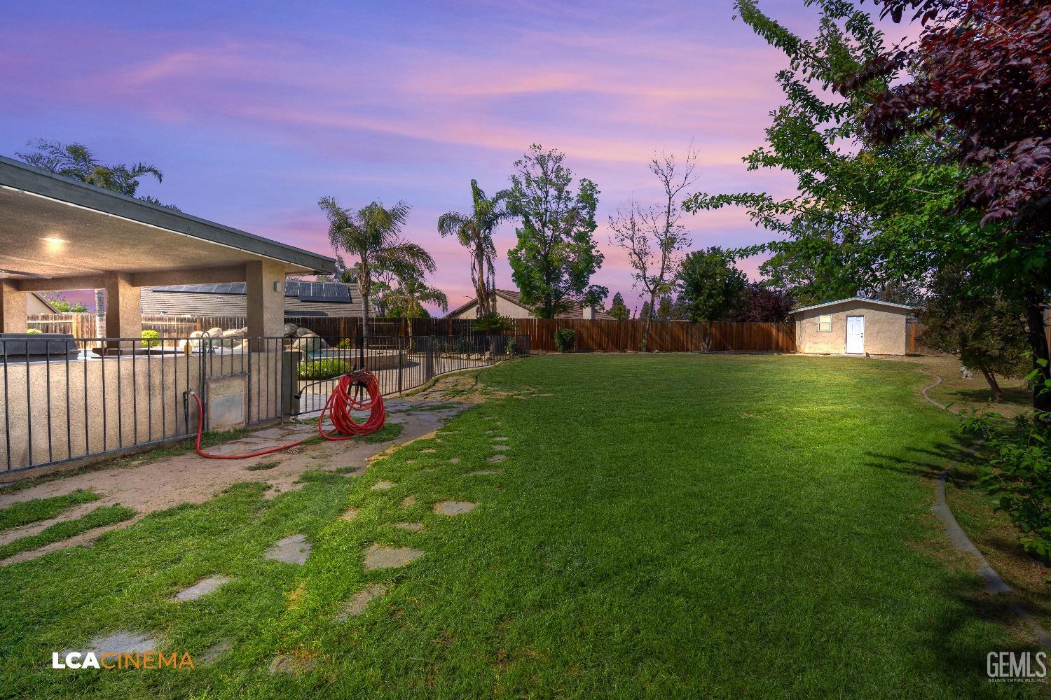 Undisclosed Address Bakersfield, CA 93312 - Photo 29 of 38 a view of a backyard