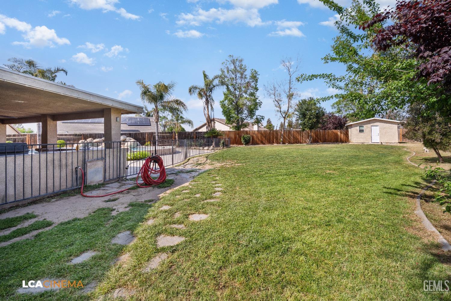 Undisclosed Address Bakersfield, CA 93312 - Photo 30 of 38 a view of a backyard