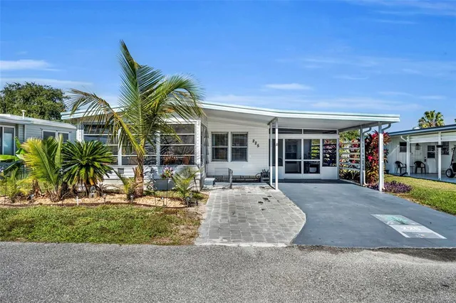 front view of house with a yard