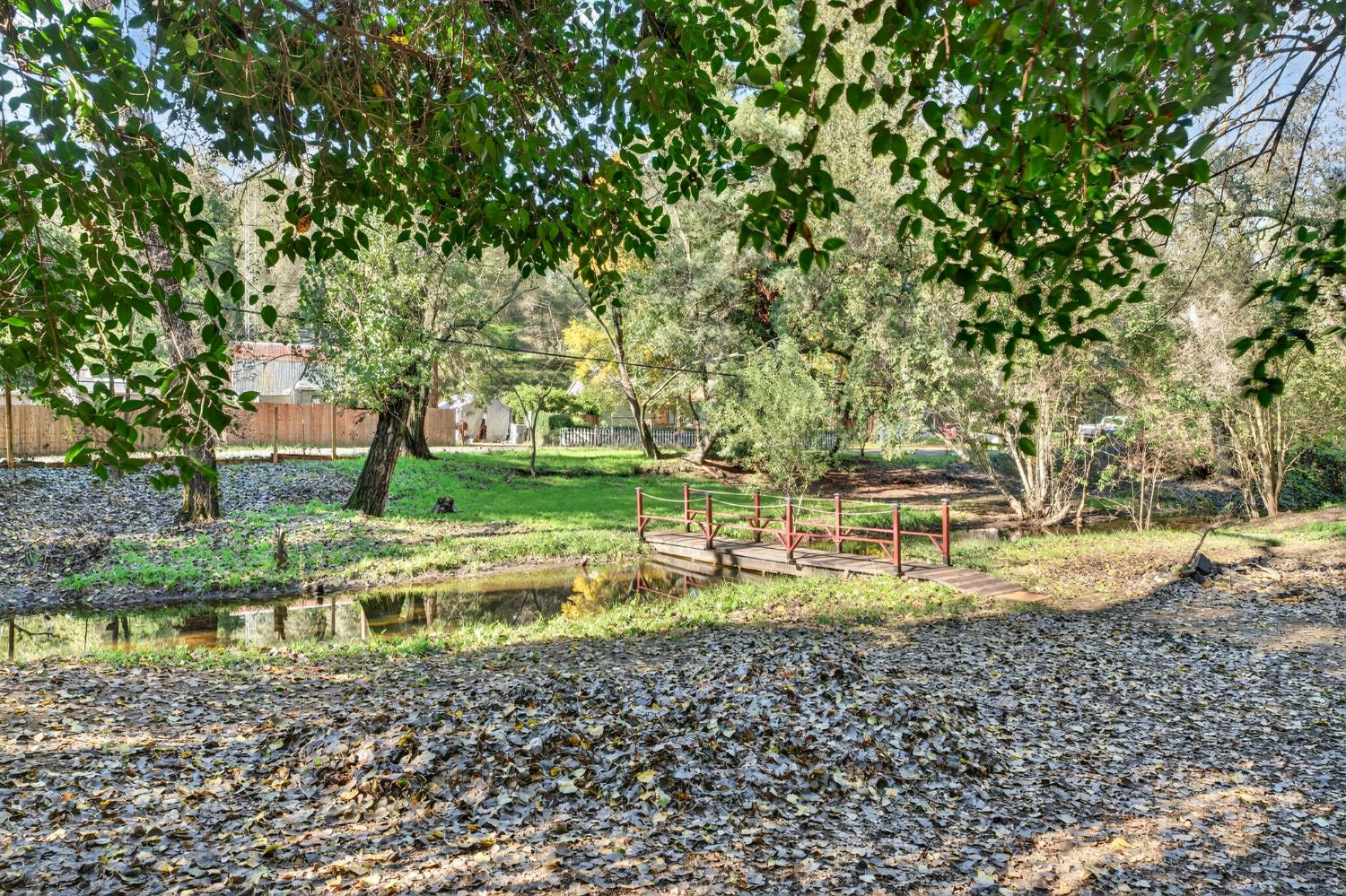 8040 Gilardi Road Newcastle, CA 95658 - Photo 16 of 23 a view of a backyard with large trees
