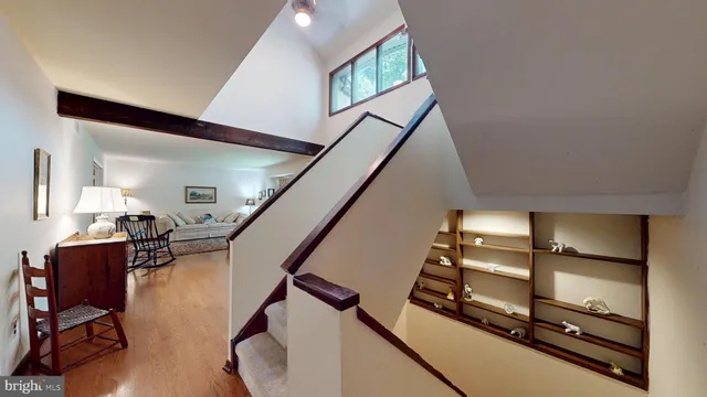 a bathroom with a sink double vanity and a mirror