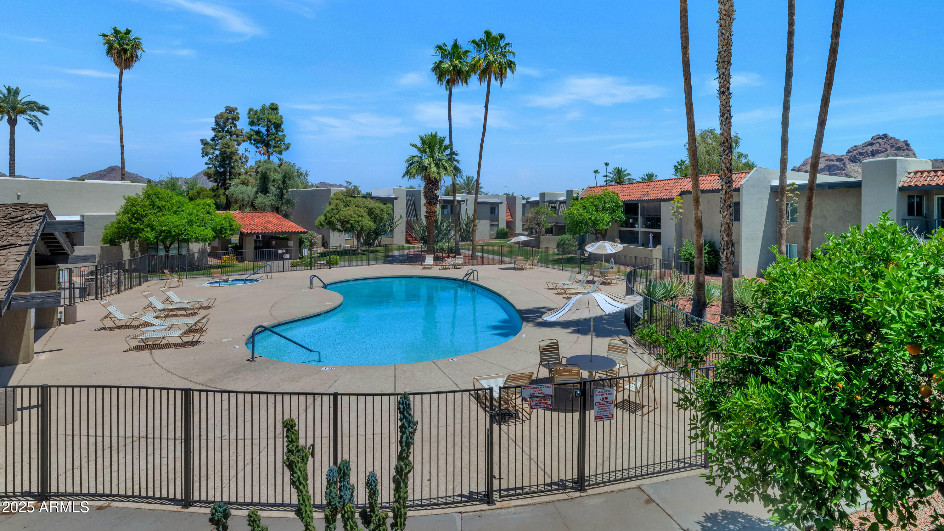 4201 East Camelback Road, Unit 70 Phoenix, AZ 85018 - Photo 30 of 36 a view of balcony and patio