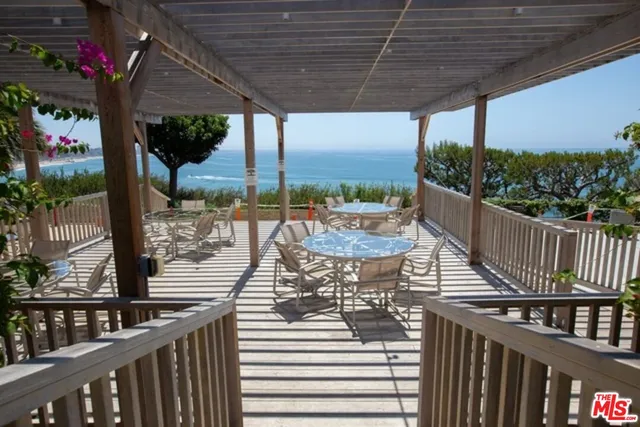 a view of an ocean and beach