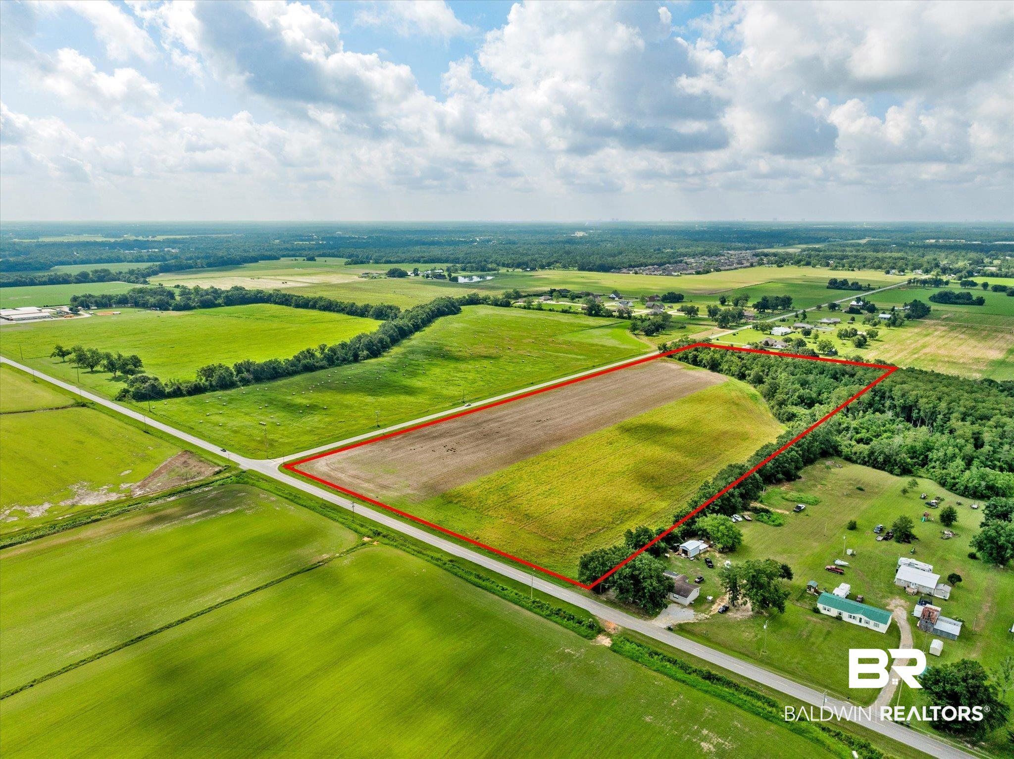 0 County Road 28 Foley, AL 36535 - Photo 5 of 11 Drone / aerial view with a rural view