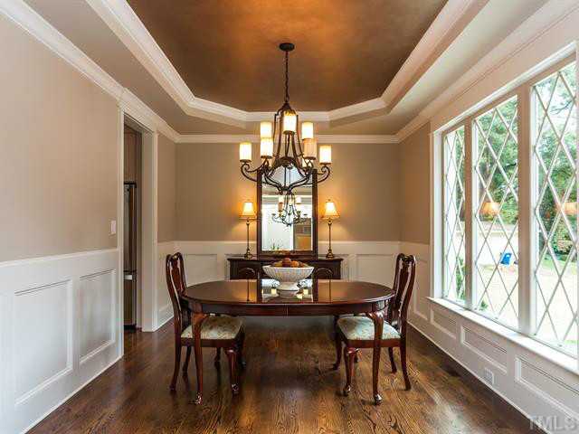 3304 Darien Drive Raleigh, NC 27607 - Photo 4 of 25 a dining room with furniture window wooden floor