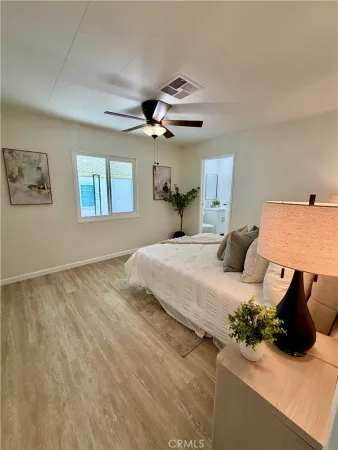 a view of a backyard with sitting area