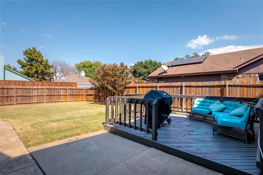 4108 Fryer Street The Colony, TX 75056 - Photo 24 of 27 a view of a swimming pool with a lounge chair