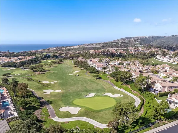 an aerial view of a residential houses with outdoor space