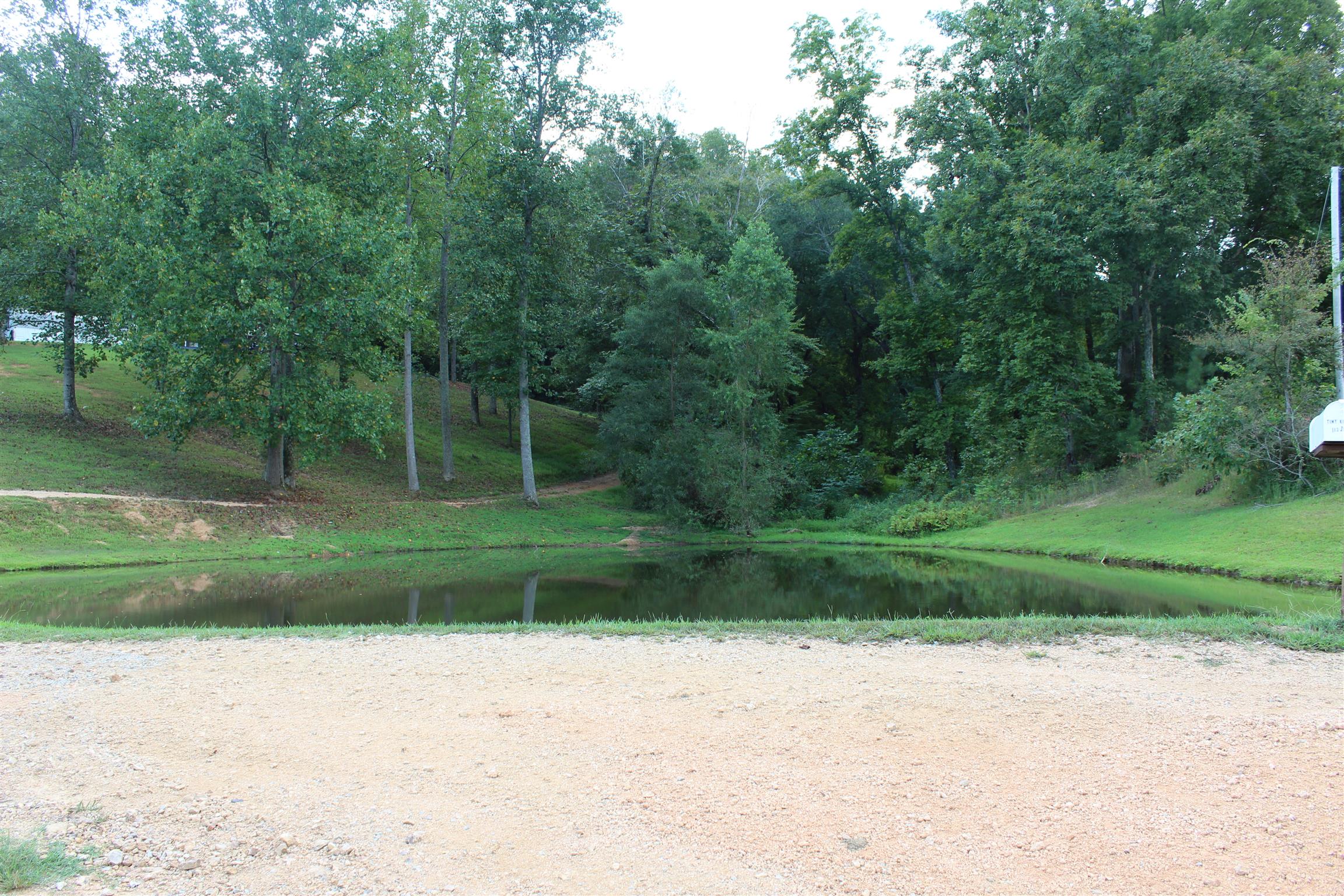 1117 King Road Centerville, TN 37033 - Photo 5 of 13 *Another View of Spring Fed Lake* Please not Mobile Home does not convey w/Property and will be surveyed off @ closing. The Driveway will have Deeded Ingress/Egress to Mobile Home*