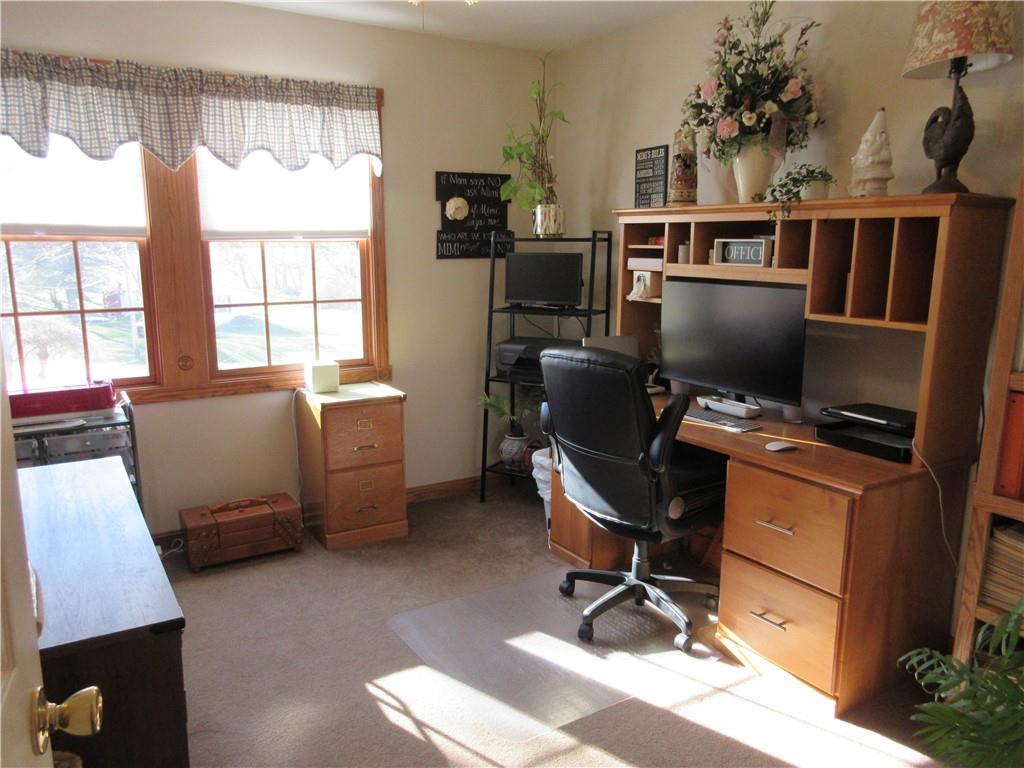 171 Bear Creek Road Prospect, PA 16052 - Photo 20 of 28 a view of a workspace with furniture and a window