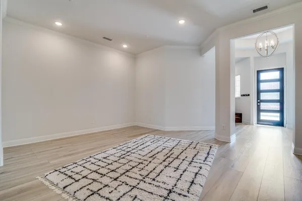 wooden floor in an empty room