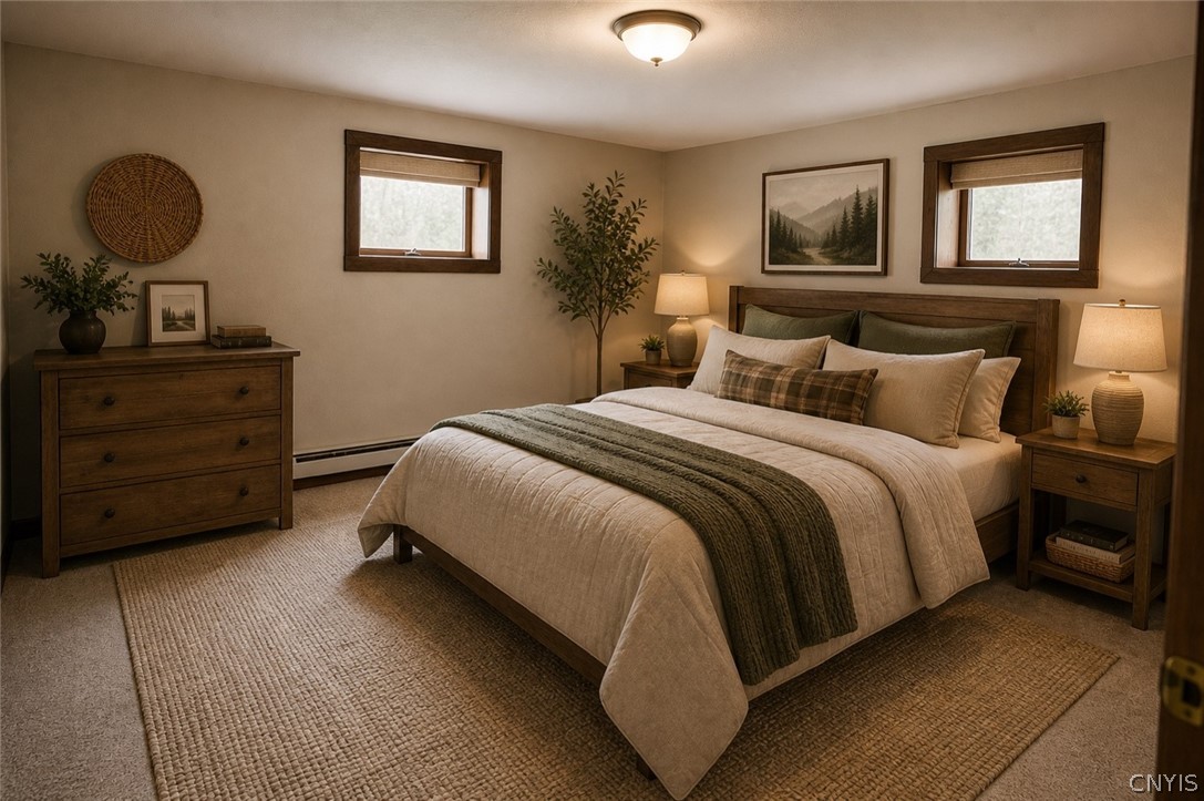5756 Brown Road Truxton, NY 13158 - Photo 15 of 44 Virtually Staged first floor bedroom
