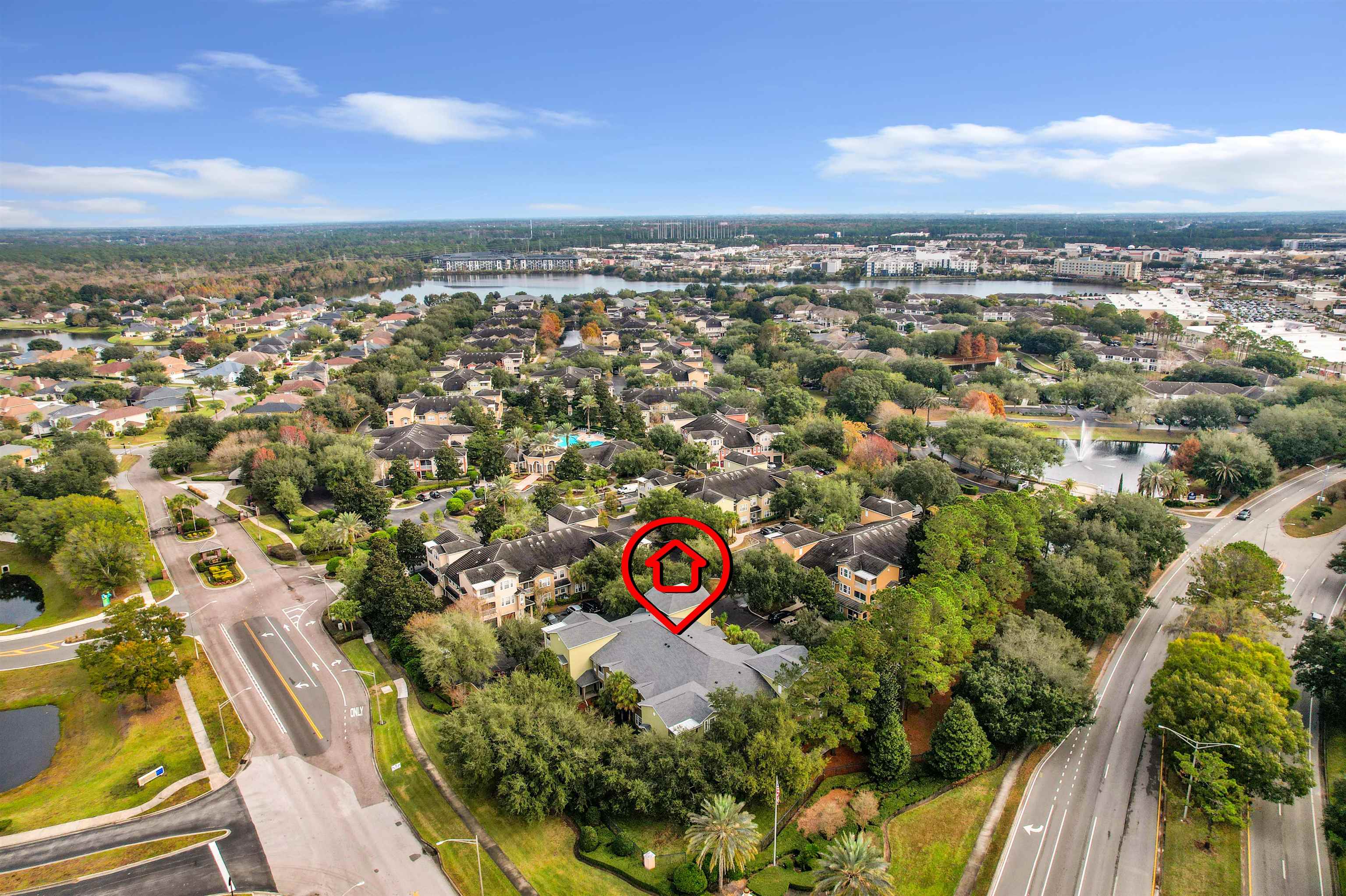 10075 Gate Parkway, Unit 203 Jacksonville, FL 32246 - Photo 17 of 34 View of property location featuring a large body of water