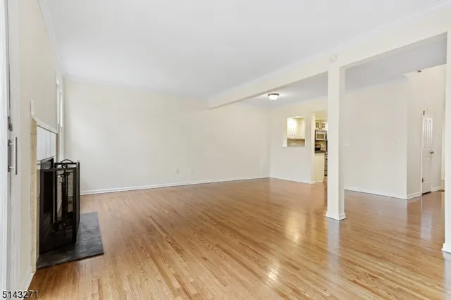 wooden floor in an empty room