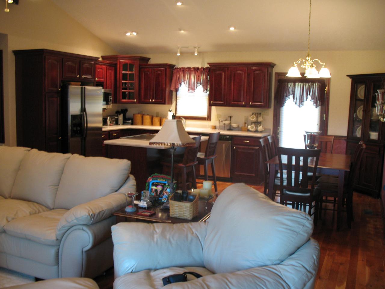 166 Newtown Road Buchanan, VA 24066 - Photo 8 of 9 Living room/Kitchen