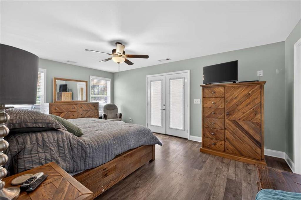 2361 County Line Road Mansfield, GA 30055 - Photo 32 of 57 a bedroom with a bed and a television