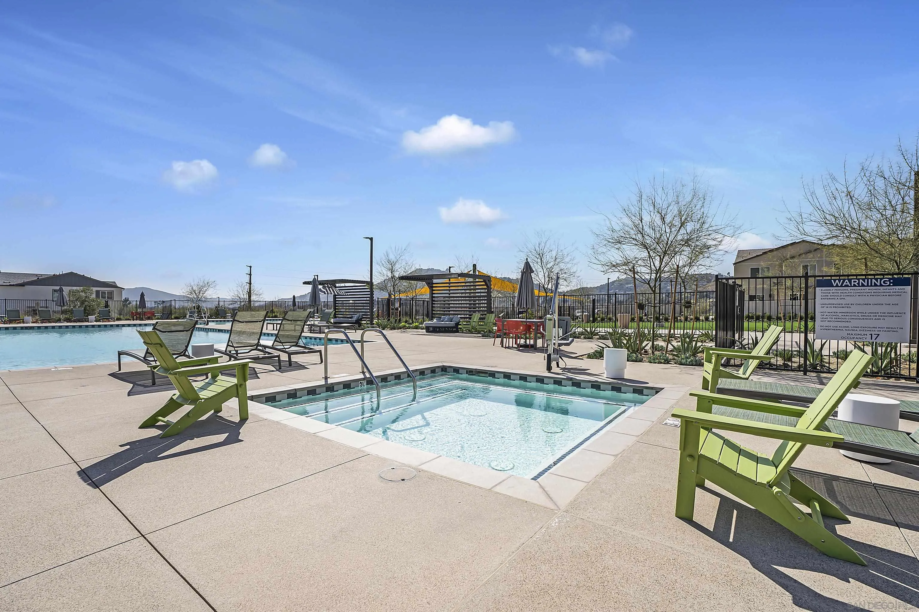 223 Foliage Place Fallbrook, CA 92028 - Photo 26 of 46 a view of a patio with swimming pool