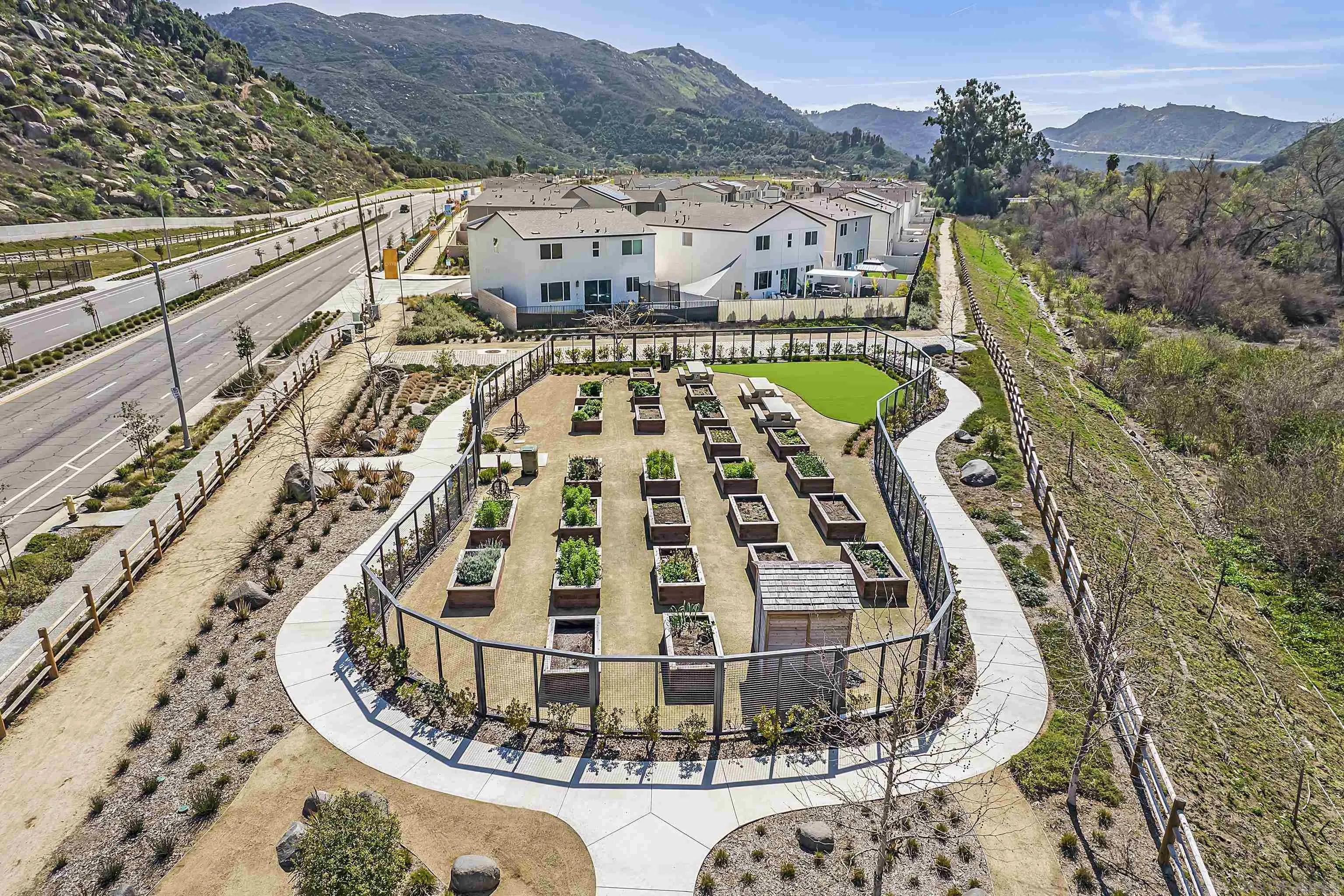 223 Foliage Place Fallbrook, CA 92028 - Photo 31 of 46 a view of swimming pool with a mountain view