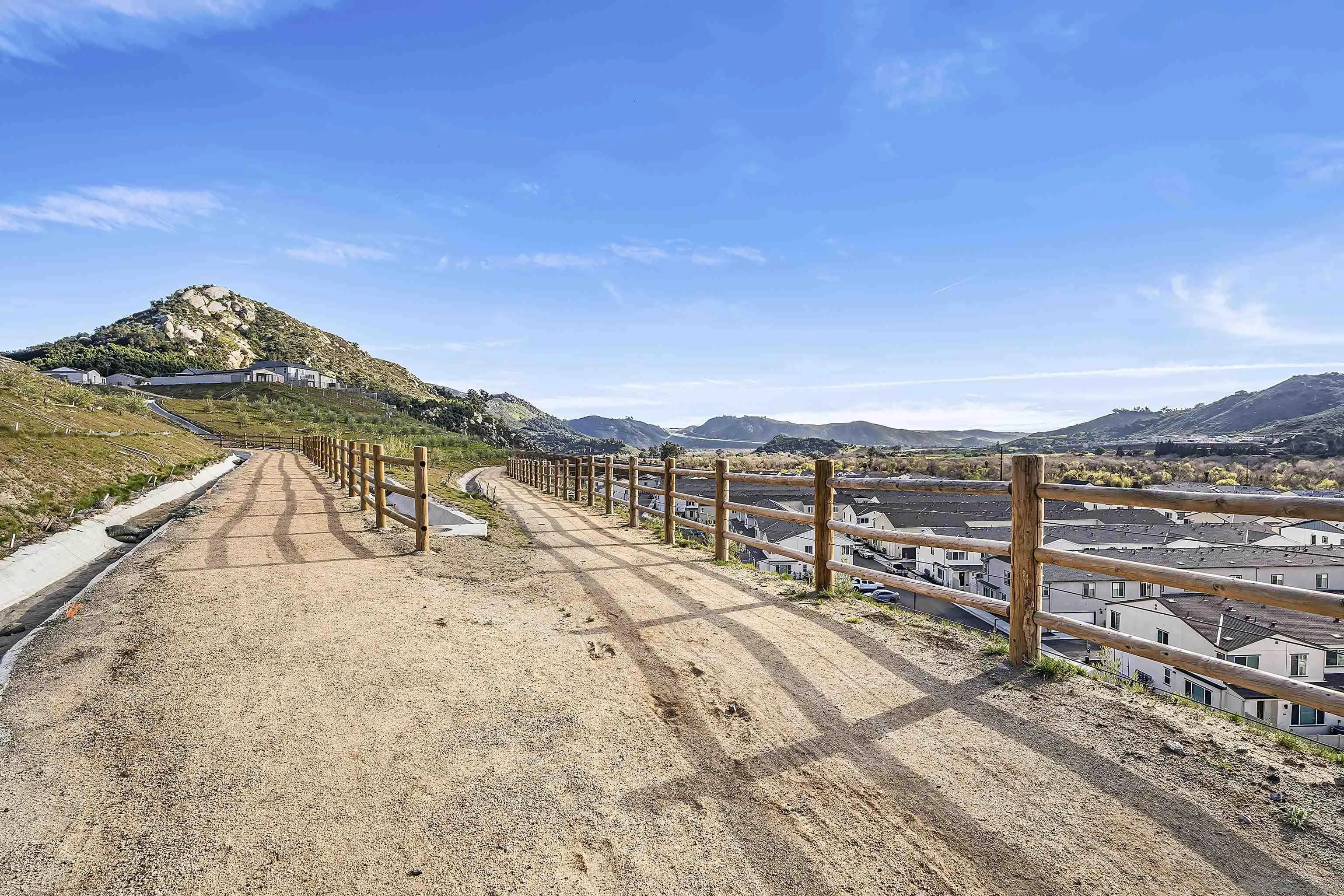 223 Foliage Place Fallbrook, CA 92028 - Photo 37 of 46 a view of a terrace with a lake view
