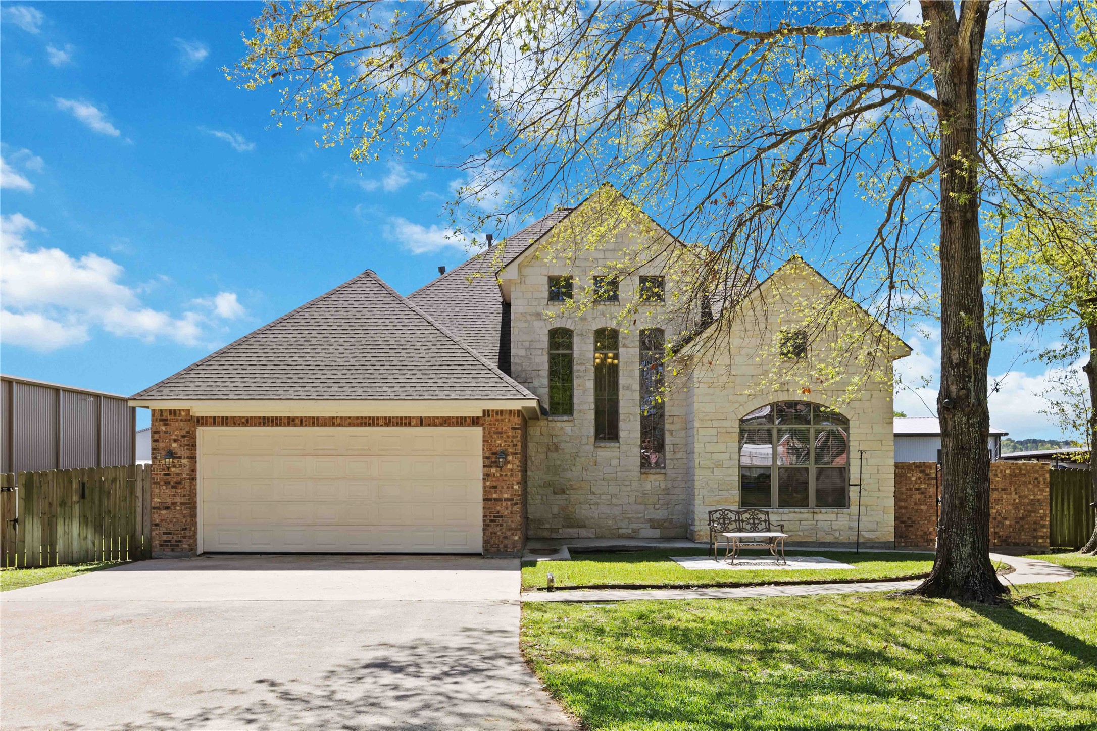 Welcome to 1930 Old River Road, located on a quiet road in Montgomery on 1.25 acres of unrestricted land near Lake Conroe.