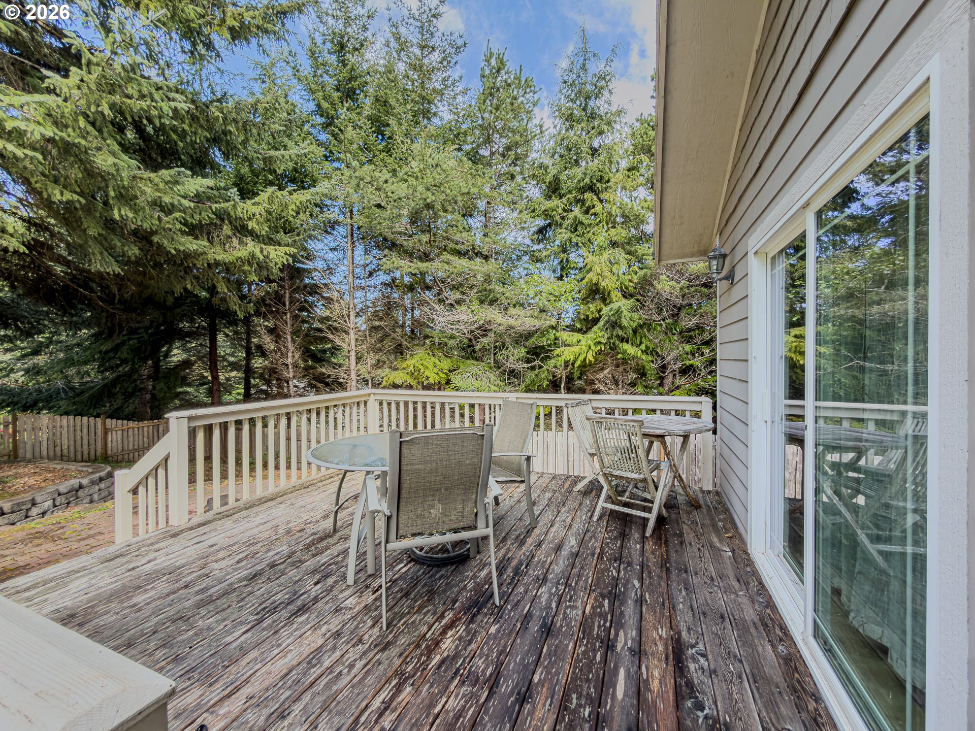 1185 11th Street Southeast Bandon, OR 97411 - Photo 14 of 48 a view of balcony deck and patio