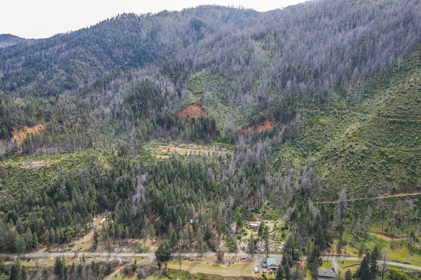 710 Dutch Creek Road Junction City, CA 96048 - Photo 12 of 38 a view of a town with mountains in the background