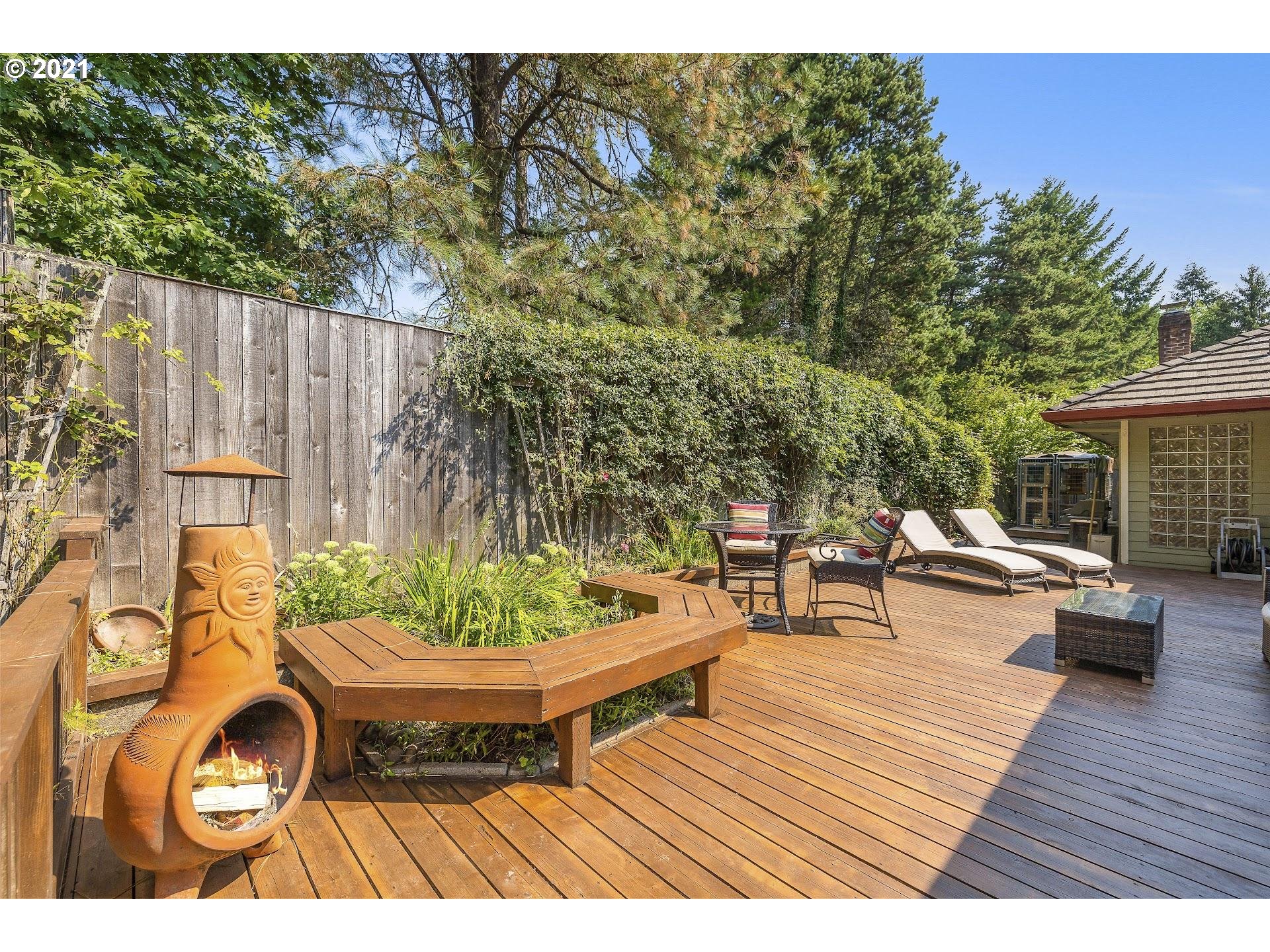 3916 Southwest Shattuck Road Portland, OR 97221 - Photo 23 of 28 a view of outdoor space yard and patio