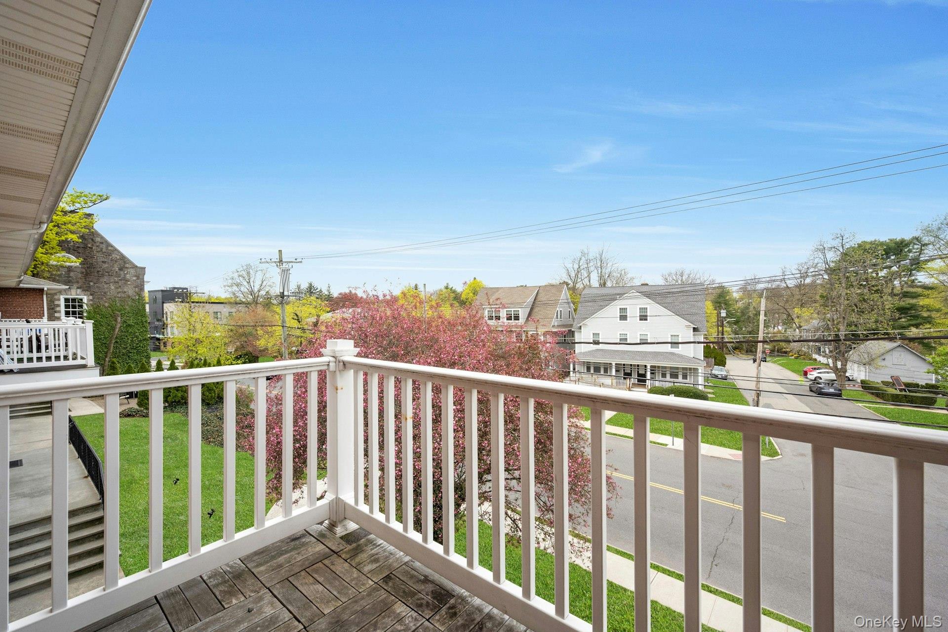 184 Purchase Street, Unit 12 Rye, NY 10580 - Photo 26 of 33 a view of city from a balcony